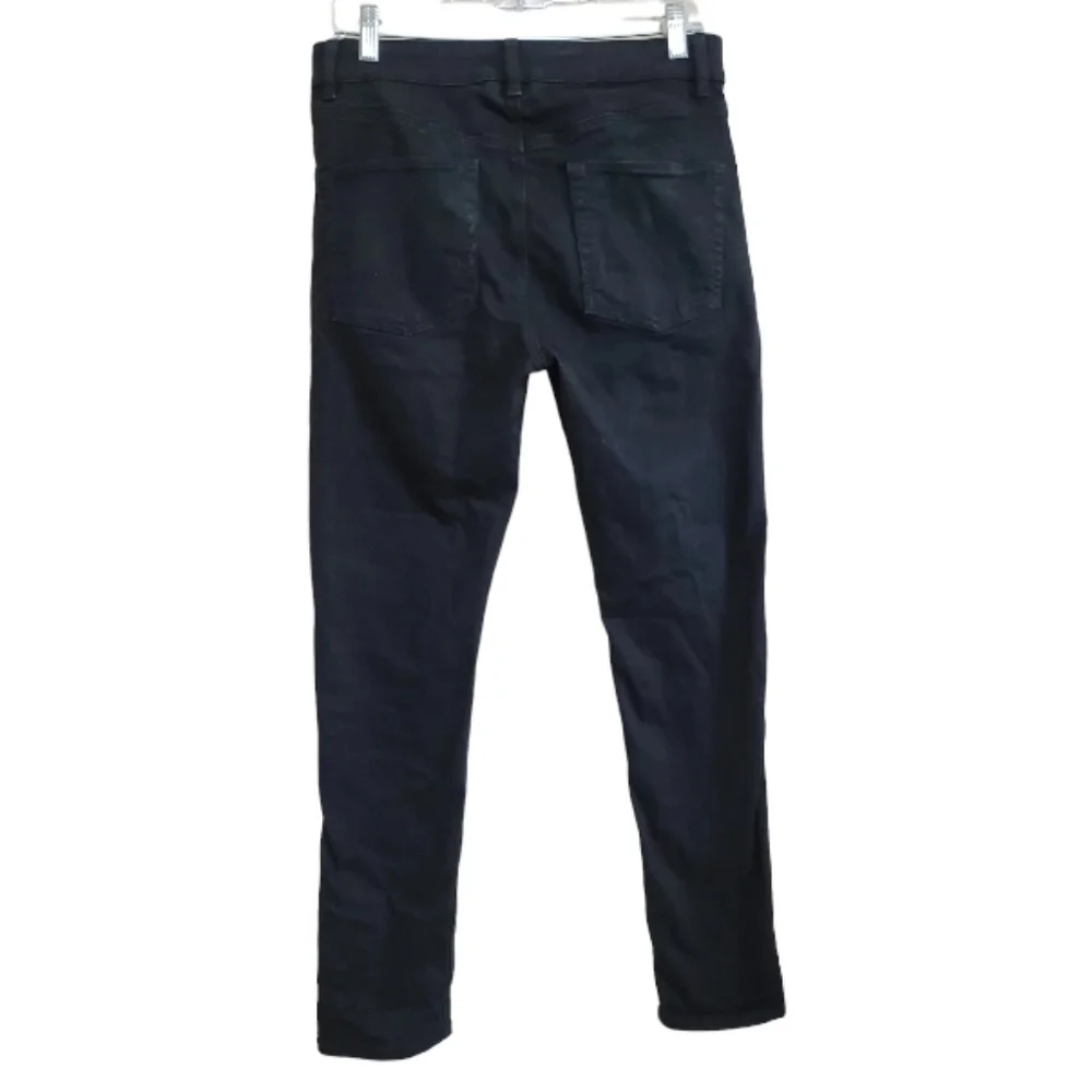 Asos Men's Black Skinny Distress Jeans Sz 32X 32